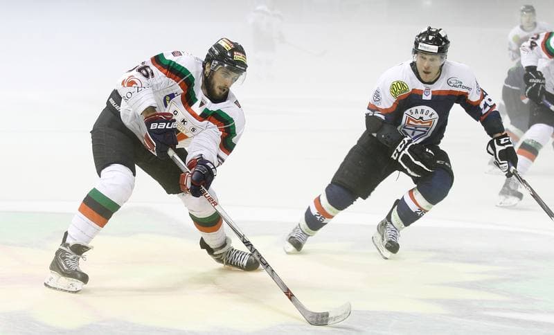 Ice Hockey. Polska Hokej Liga. GKS Tychy - Ciarko STS Sanok. 15.09.2015