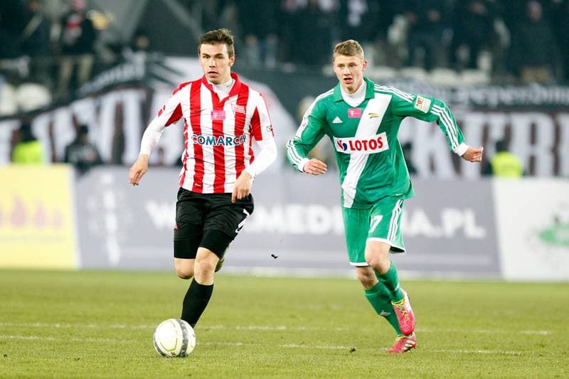 Football. T-Mobile Ekstraklasa. Cracovia Krakow - Lechia Gdansk. 04.12.2013