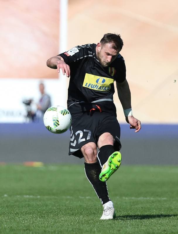 Football. PKO BP Ekstraklasa. Termalica Bruk-Bet Nieciecza - Korona Kielce. 02.04.2016