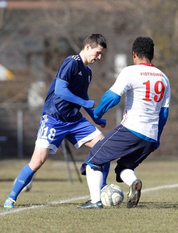 Football. Piast Gliwice. LZS Piotrowka. 10.02.2014