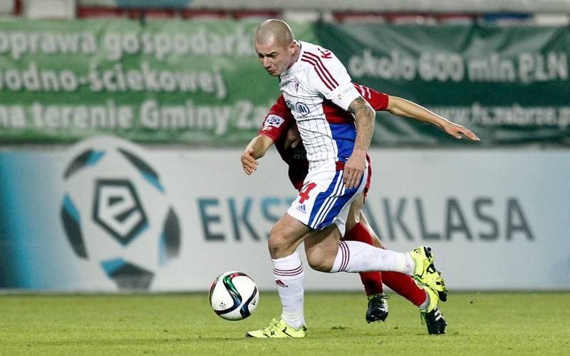 Football. Polish Cup. Gornik Zabrze - Podbeskidzie Bielsko Biala. 28.10.2014