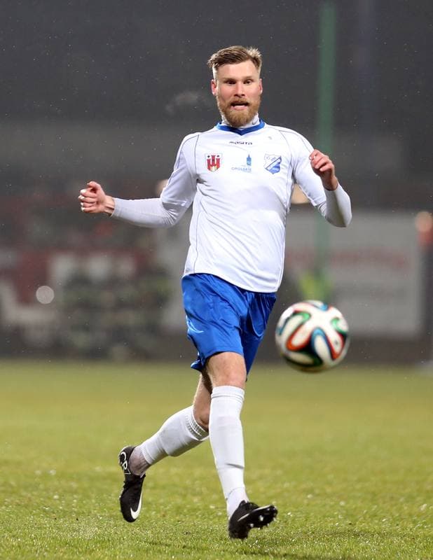 Football. I Liga. MKS Kluczbork - GKS Katowice. 12.03.2016