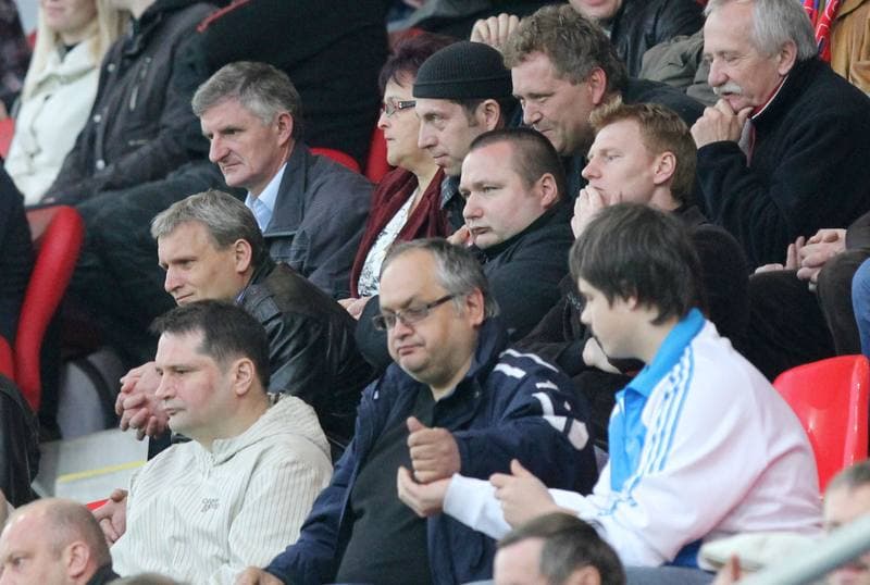 Football. I liga. Piast Gliwice - Olimpia Grudziadz. 22.04.2012