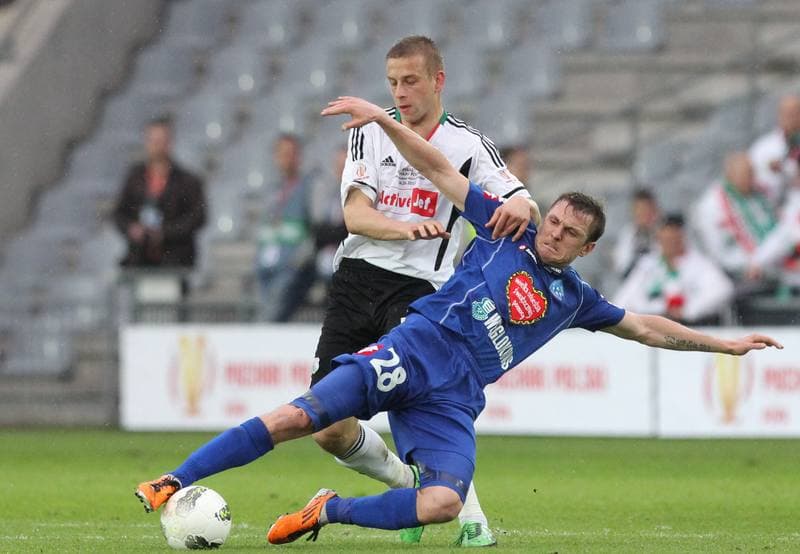Football. Puchar Polski. Legia Warsaw - Ruch Chorzow. 24.04.2012