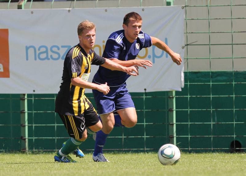 Football. I liga. GKS Katowice - Piast Gliwice. 23.10.2011