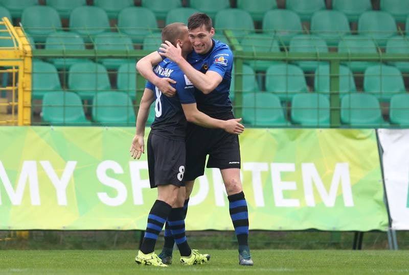 Football. I Liga. Rozwoj Katowice - Zawisza Bydgoszcz. 09.04.2016