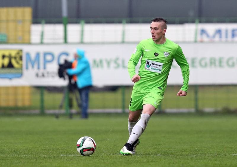 Football. I Liga. Rozwoj Katowice - Zawisza Bydgoszcz. 09.04.2016