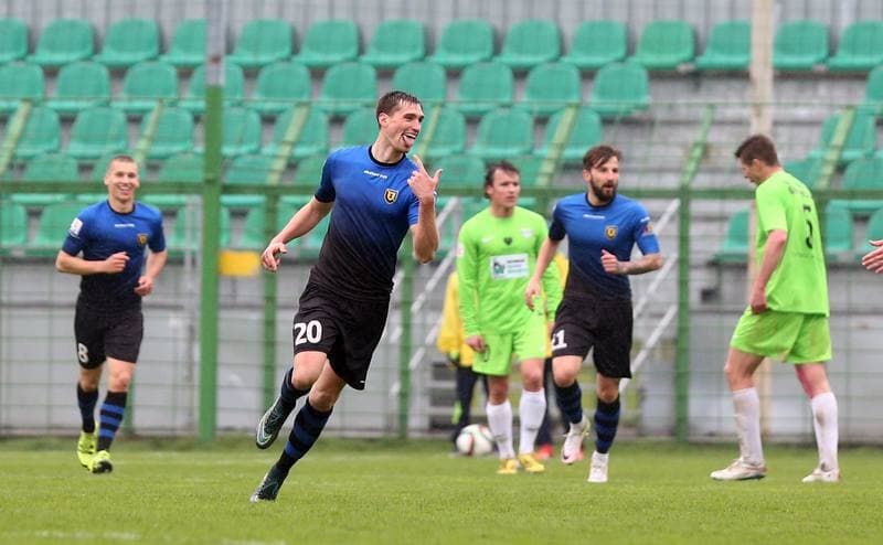 Football. I Liga. Rozwoj Katowice - Zawisza Bydgoszcz. 09.04.2016