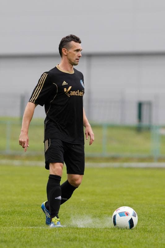 Football. Puchar Polski. AKS Mikolow - Reprezentacja Slaska Oldbojow. 16.08.2016