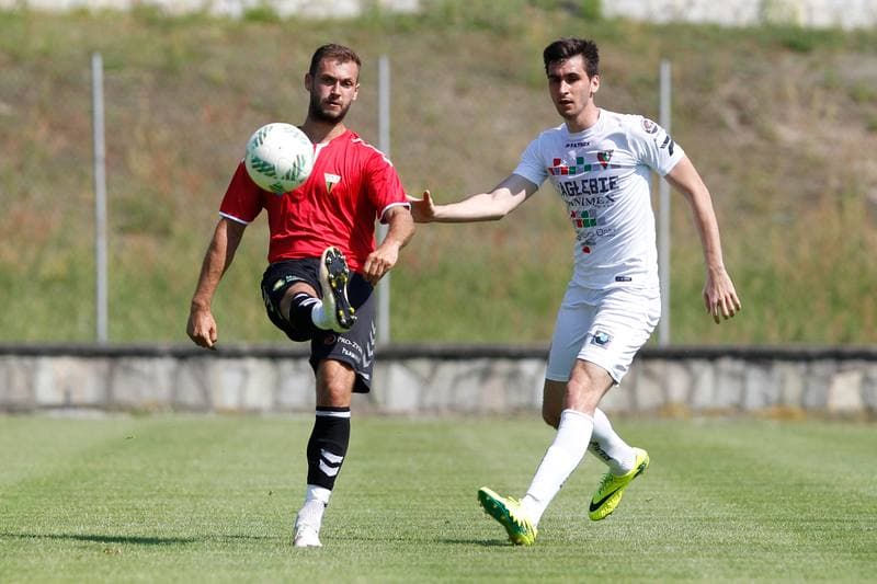 Football. Sparing. Zaglebie Sosnowiec - GKS Tychy. 28.06.2017