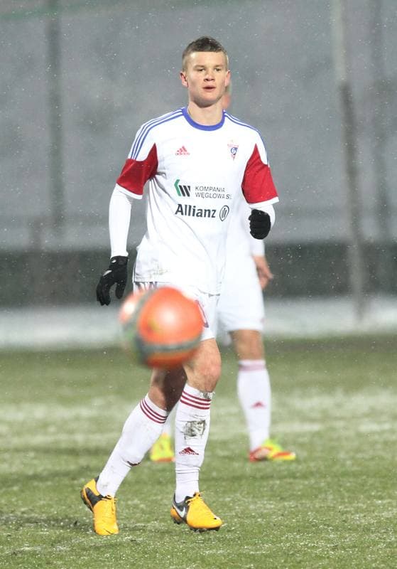 Football. Sparing. Zaglebie Sosnowiec - Gornik Zabrze. 21.02.2013