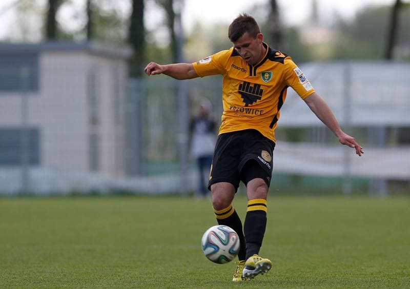 Football. I Liga. Stomil Olsztyn - GKS Katowice. 17.05.2015