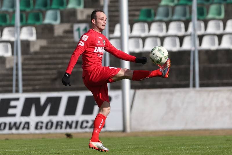 Football. Sparing. Zaglebie Sosnowiec - GKS Tychy. 25.02.2017