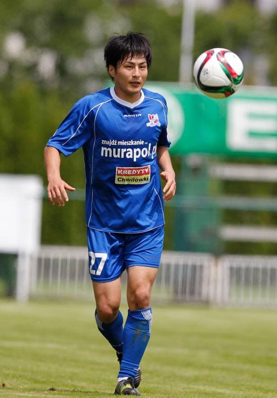 Football. Sparing. Podbeskidzie Bielsko Biala - LZS Piotrowka. 24.06.2015