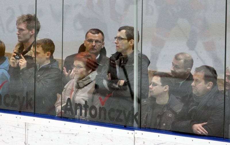 Ice Hockey. Polska Liga Hokejowa. JKH GKS Jastrzebie - Comarch Cracovia Krakow. 29.03.2013