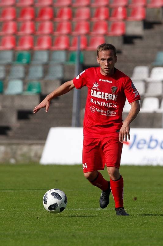 Football. Sparing. Zaglebie Sosnowiec - Karpaty Lwow. 08.07.2018