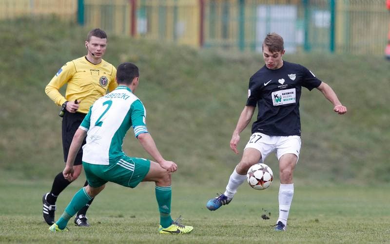 Football. I Liga. Rozwoj Katowice - Olimpia Grudziadz. 21.11.2015