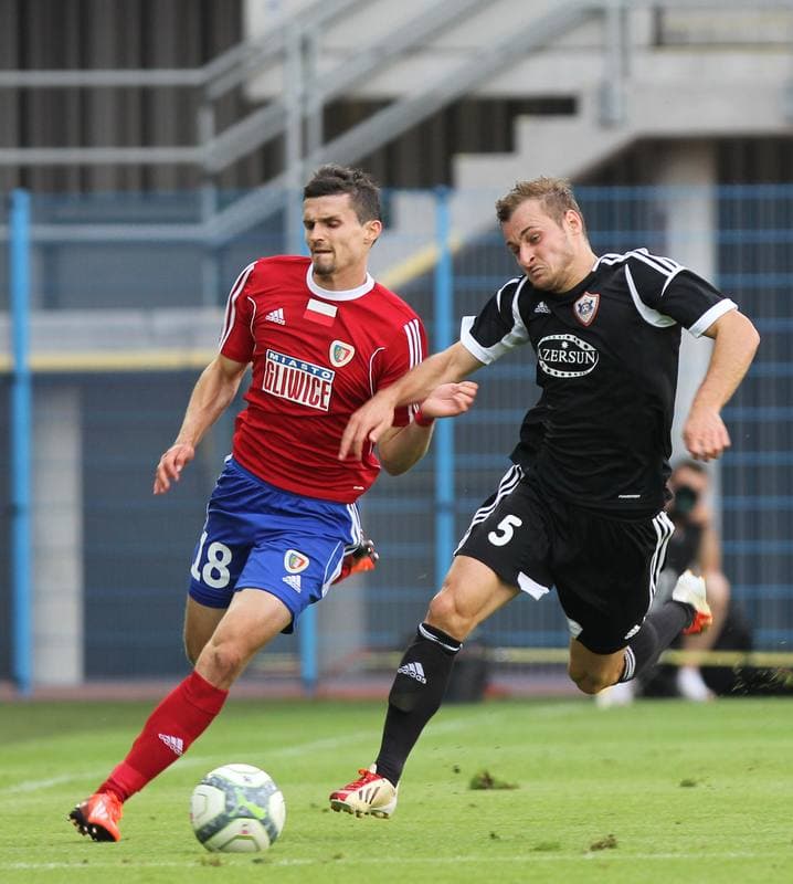 Football. Europa League. Piast Gliwice - FK Karabakh Agdam. 25.07.2013