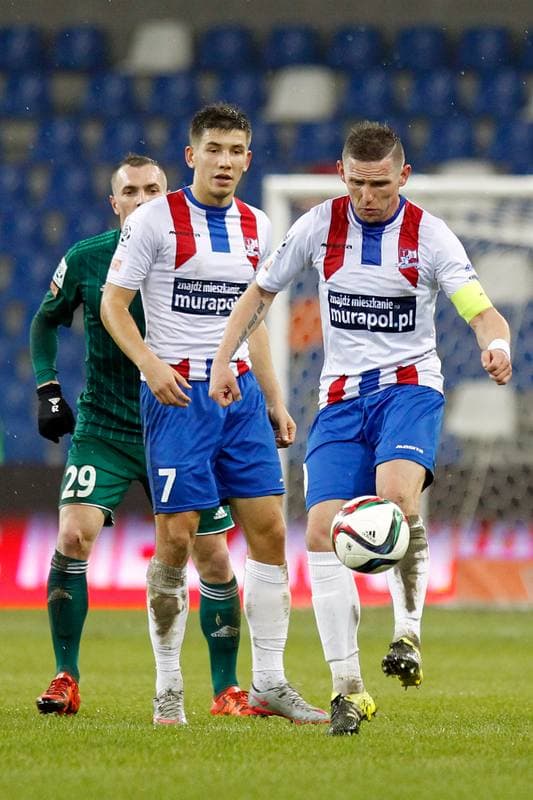 Football. T-Mobile Ekstraklasa. Podbeskidzie Bielsko Biala - Slask Wroclaw. 03.10.2014