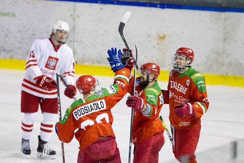 Ice Hockey. Sparing. Zaglebie Sosnowiec - Poland U20. 09.08.2019