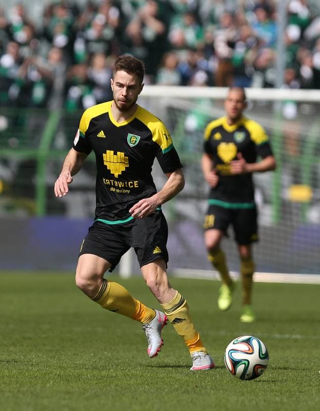 Football. I Liga. GKS Katowice - GKS Belchatow. 03.04.2016