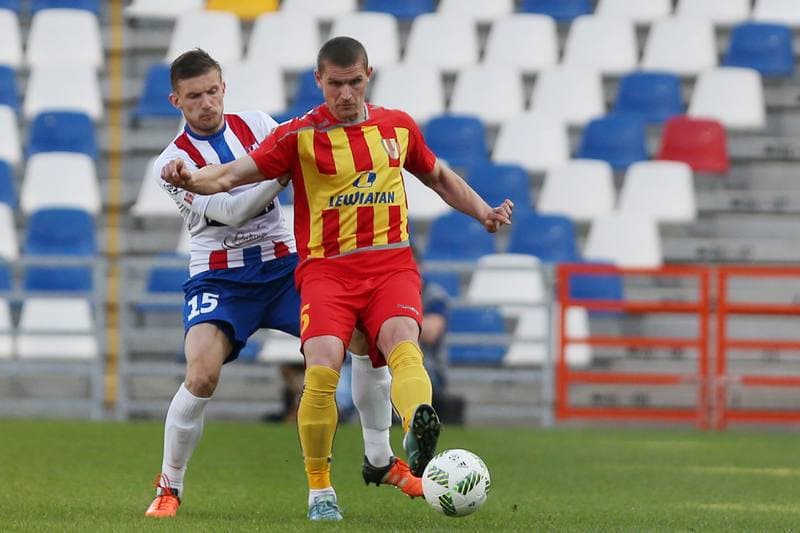 Football. Ekstraklasa. Podbeskidzie Bielsko-Biala - Korona Kielce. 06.05.2016
