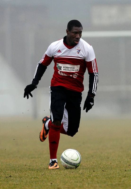 Football. Sparing. Zaglebie Sosnowiec - Gornik Zabrze. 18.01.2014