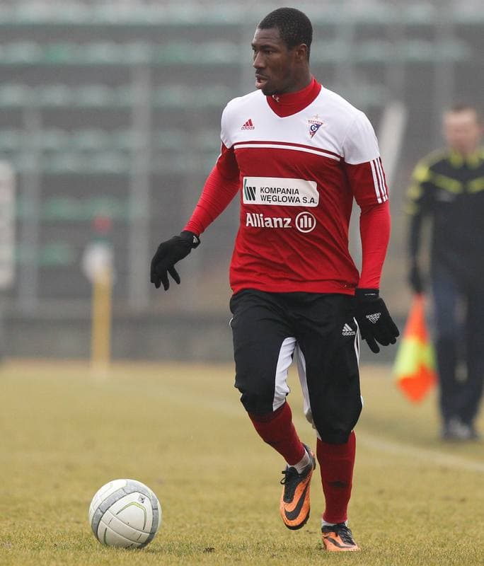 Football. Sparing. Zaglebie Sosnowiec - Gornik Zabrze. 18.01.2014