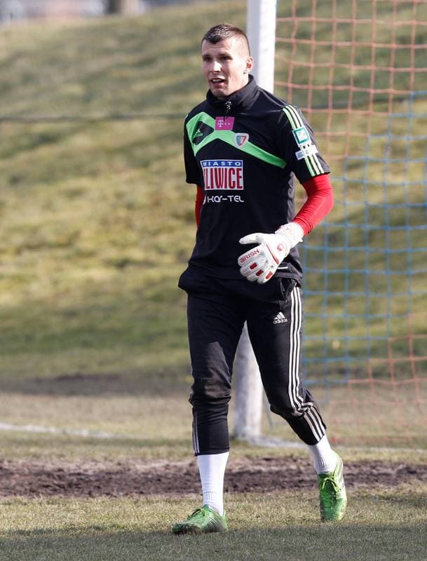 Football. Piast Gliwice. LZS Piotrowka. 10.02.2014