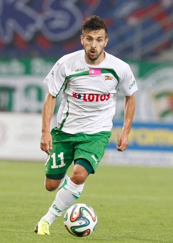 Football. T-Mobile Ekstraklasa. Piast Gliwice - Lechia Gdansk. 01.08.2014