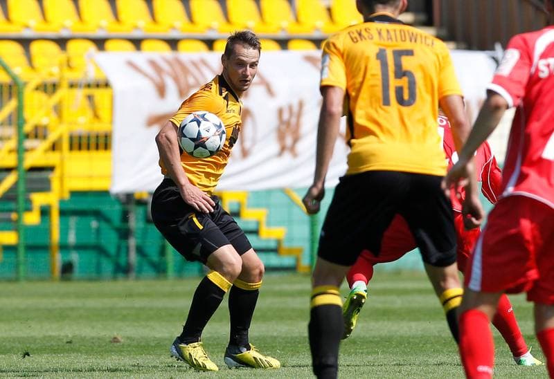 Football. I Liga. GKS Katowice - Widzew Lodz. 02.08.2014