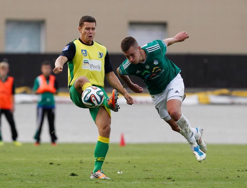Football. Polish Cup. Energetyk ROW Rybnik - Siarka Tarnobrzeg. 12.08.2014