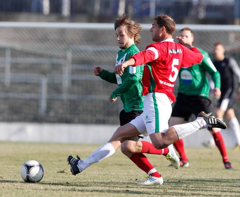 Football. II liga. GKS Tychy - Zaglebie Sosnowiec. 30.03.2012