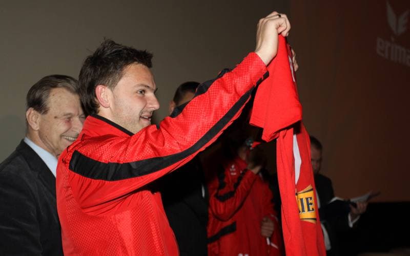 Football. Gornik Zabrze. Presentation. 22.02.2011