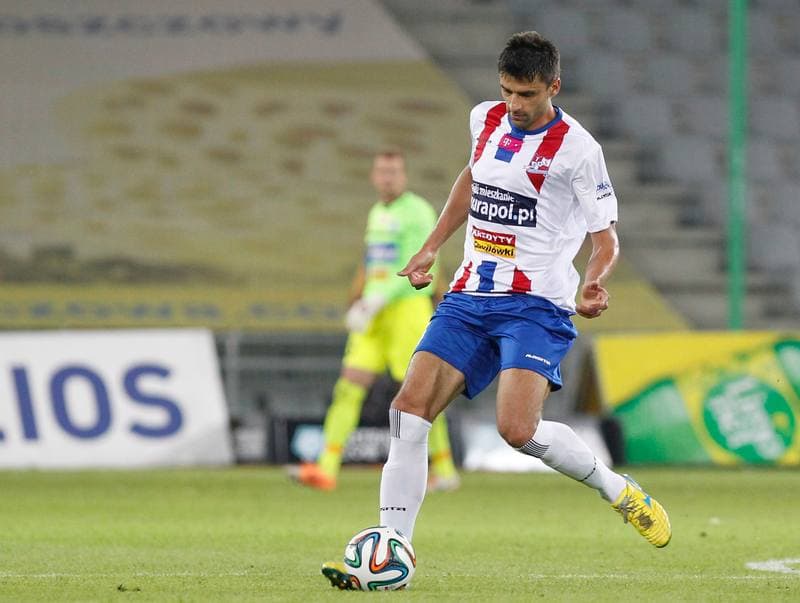 Football. T-Mobile Ekstraklasa. Korona Kielce - Podbeskidzie Bielsko Biala. 15.09.2014