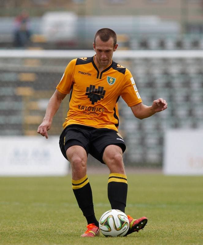 Football. I Liga. Olimpia Grudziadz - GKS Katowice. 11.10.2014