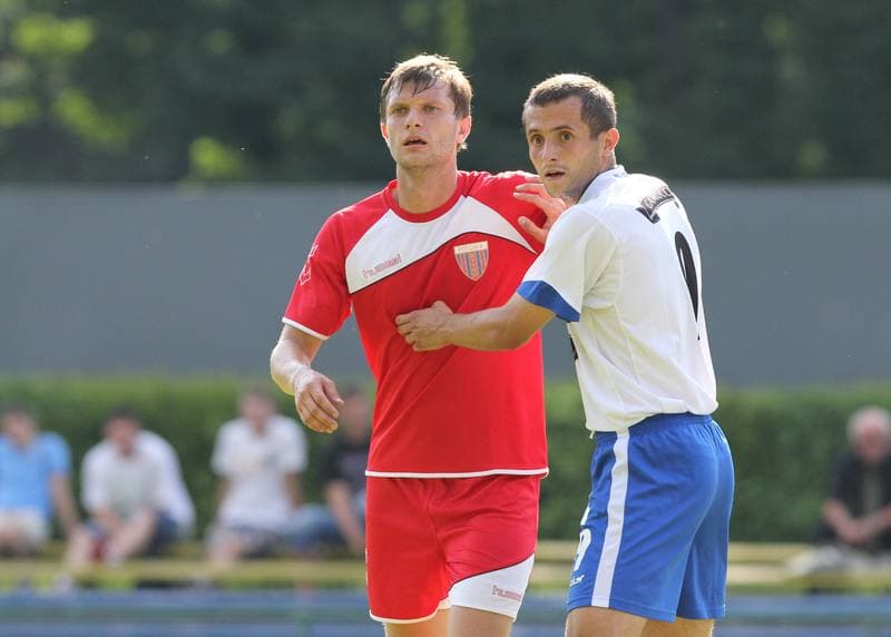 Football. Sparing. Polonia Bytom - MKS Kluczbork. 16.07.2011