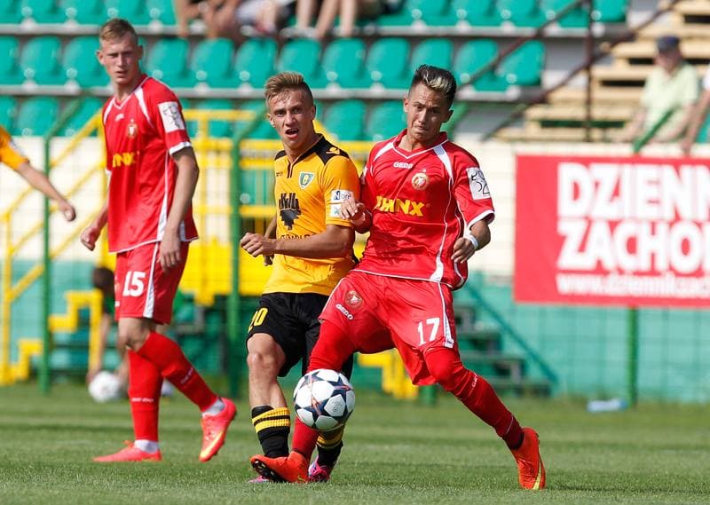 Football. I Liga. GKS Katowice - Widzew Lodz. 02.08.2014