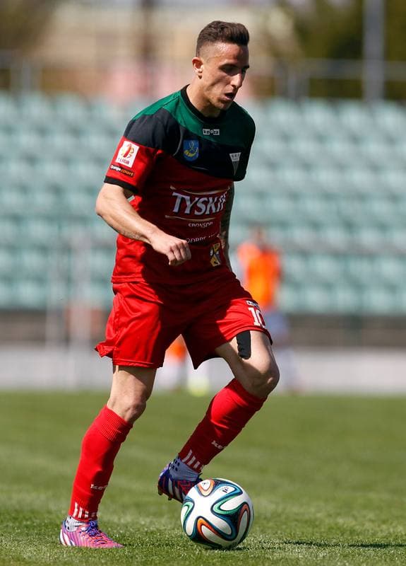 Football. I Liga. GKS Tychy - Wigry Suwalki. 25.04.2015