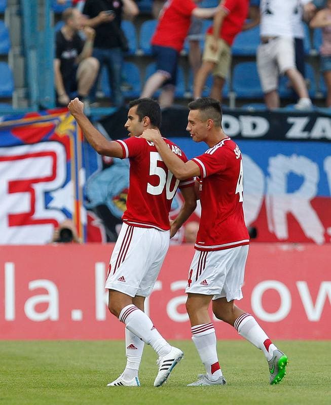 Football. T-Mobile Ekstraklasa. Wisla Krakow - Gornik Zabrze. 09.05.2015