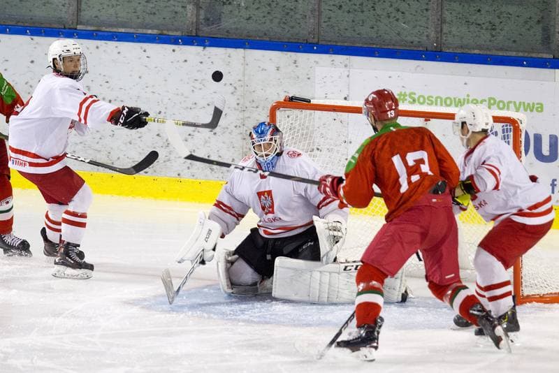 Ice Hockey. Sparing. Zaglebie Sosnowiec - Poland U20. 09.08.2019