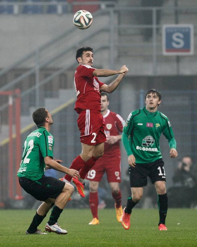 Football. T-Mobile Ekstraklasa. Piast Gliwice - Gornik Leczna. 07.11.2014