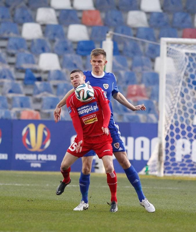 Football. Polish Cup. Podbeskidzie Bielsko Biala - Piast Gliwice. 19.03.2015