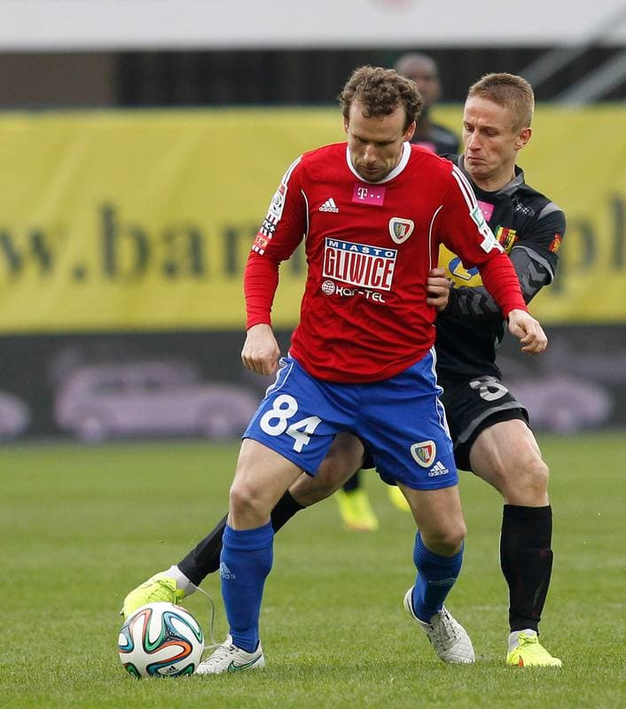 Football. T-Mobile Ekstraklasa. Piast Gliwice - Korona Kielce. 22.03.2015