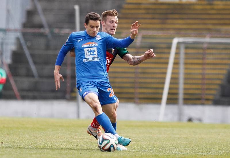 Football. I Liga. GKS Tychy - Termalica Bruk-Bet Nieciecza. 28.03.2015