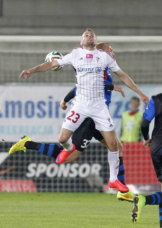 Football. T-Mobile Ekstraklasa. Gornik Zabrze - Zawisza Bydgoszcz. 29.04.2015