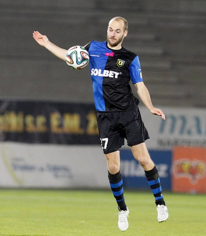 Football. T-Mobile Ekstraklasa. Gornik Zabrze - Zawisza Bydgoszcz. 29.04.2015