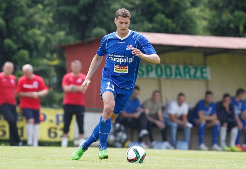 Football. Sparing. Podbeskidzie Bielsko Biala - LZS Piotrowka. 24.06.2015