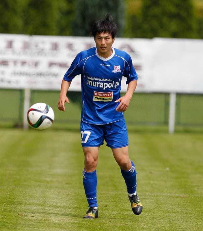 Football. Sparing. Podbeskidzie Bielsko Biala - LZS Piotrowka. 24.06.2015