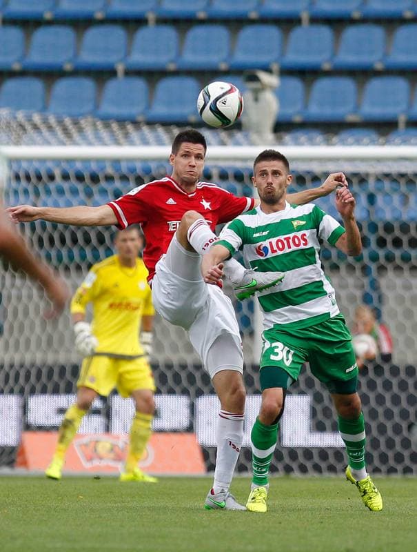 Football. PKO BP Ekstraklasa. Wisla Krakow - Lechia Gdansk. 16.08.2015